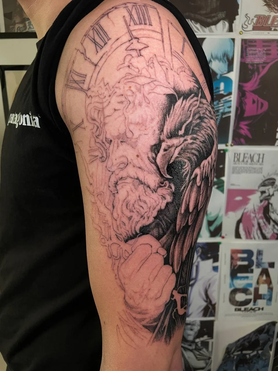 Raven process tattoo