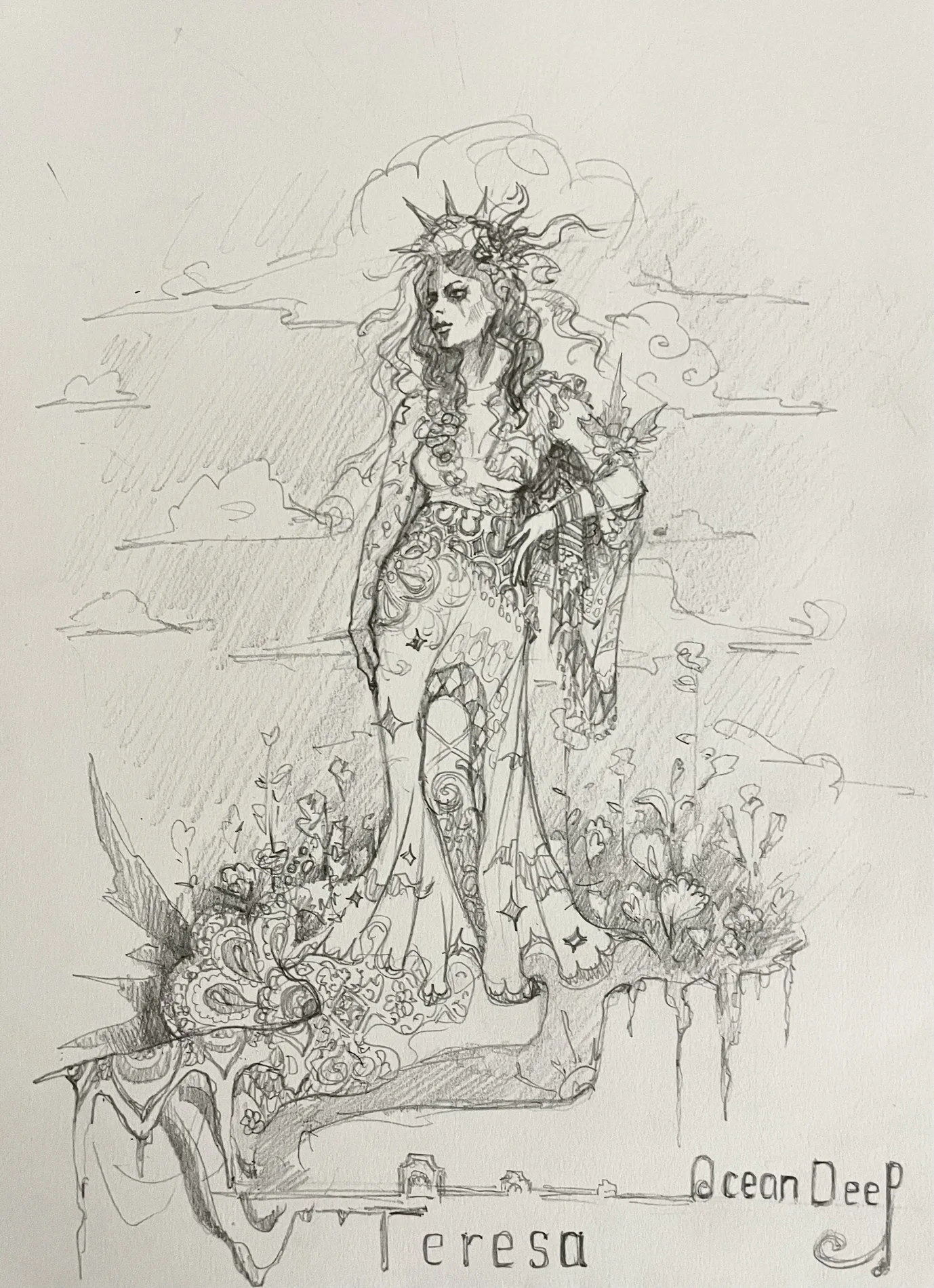 Personal sketch fantasy character